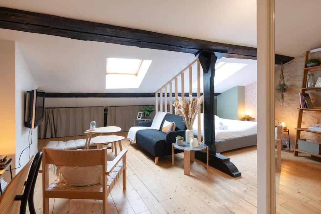 낭시 Le Cosy Du Pont Mouja 아파트 외부 사진